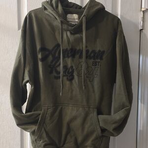 American Rag Dark Green Hoodie for Men